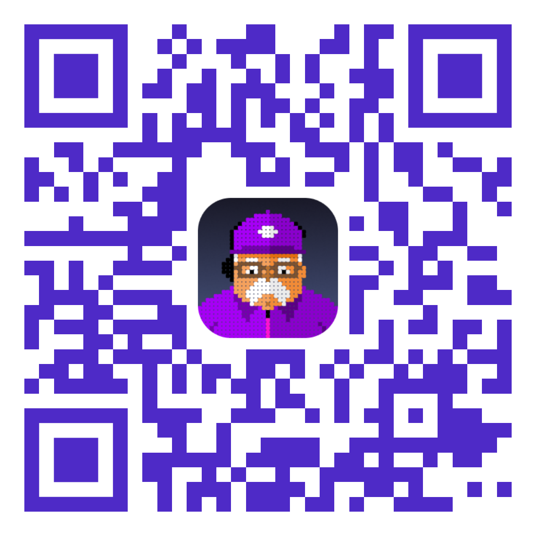 QR code to download Coach's Pick app
